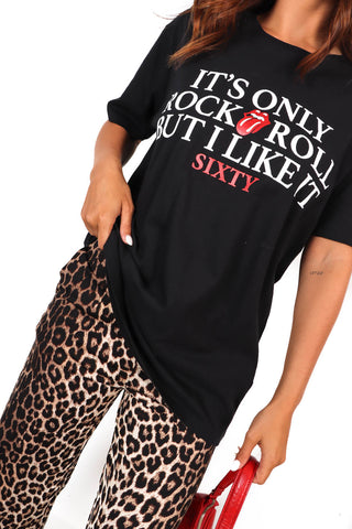 I'm With The Band - Black White Sixty Rolling Stones Licensed T-Shirt