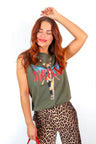 Nirvana Tank T-Shirt - Green