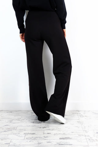 Big Ambitions - Black Wide Leg Trouser