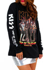 KISS - Black Orange Long Sleeve