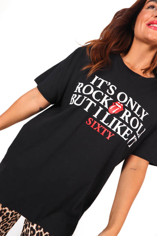 I'm With The Band - Black White Sixty Rolling Stones Licensed T-Shirt