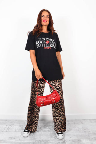 I'm With The Band - Black White Sixty Rolling Stones Licensed T-Shirt
