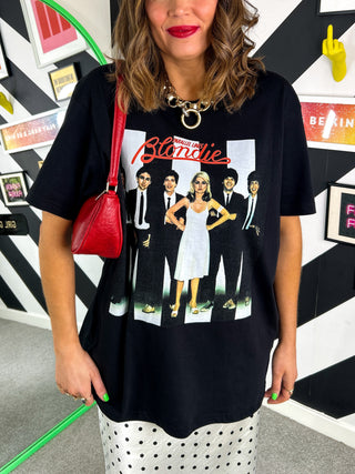 I'm With The Band - Blondie Stripe Licensed T-shirt