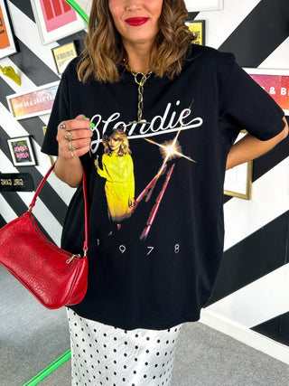 I'm With The Band - Blondie Yellow Licensed T-shirt