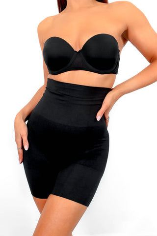 It's Under Control - Black Shapewear High Waist Control Shorts