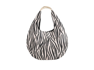 Keep It Simple - Zebra Print Faux Leather Handbag