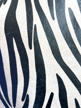 Keep It Simple - Zebra Print Faux Leather Handbag