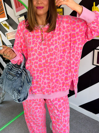 On The Prowl - Neon Leopard Print Co-Ord