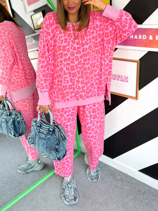 On The Prowl - Neon Leopard Print Co-Ord