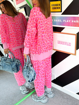 On The Prowl - Neon Leopard Print Co-Ord