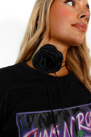 She's A Rose - Black Flower Corsage
