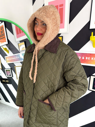 Teddy Weather - Camel Teddy Borg Balaclava Snood
