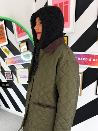 Teddy Weather - Black Teddy Borg Balaclava Snood
