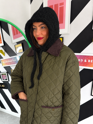 Teddy Weather - Black Teddy Borg Balaclava Snood